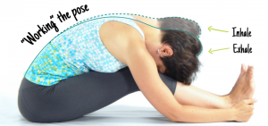 How to hold a yoga pose