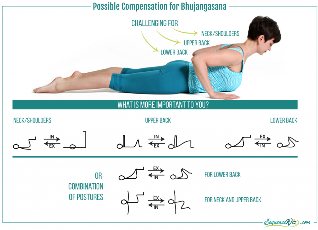 Compansation for Cobra pose