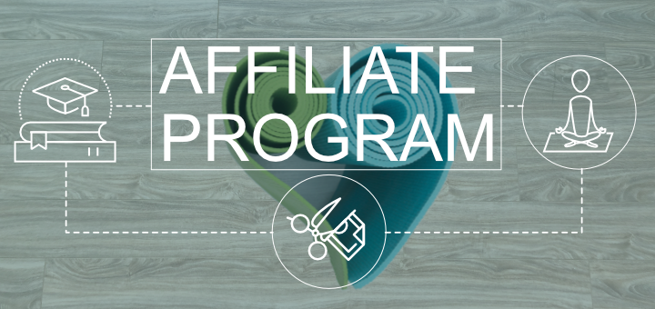 Affiliate program for yoga teachers